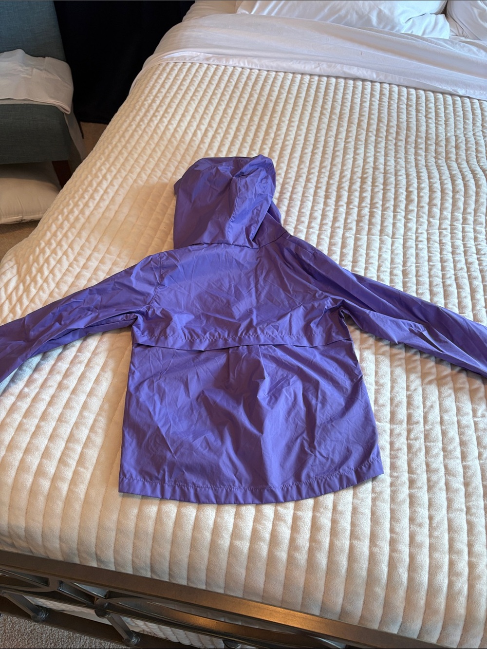 Columbia Purple Hooded Kids Raincoat - Picture 6 of 7